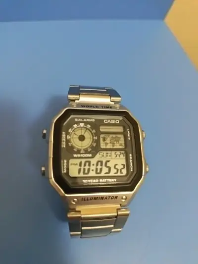 Casio Royale AE-1200WHD-1A (Acero Inoxidable) - miniatura 3