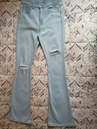 Jeans celeste mujer - miniatura 1
