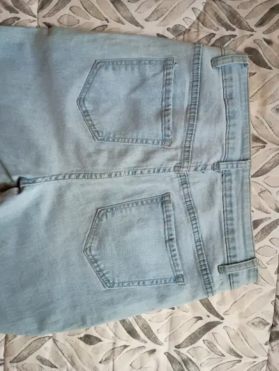Jeans celeste mujer - miniatura 3