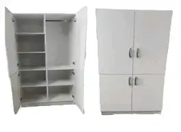 Cómoda blanca de madera - miniatura 4