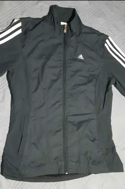 Chaqueta deportiva negra Adidas - miniatura 1