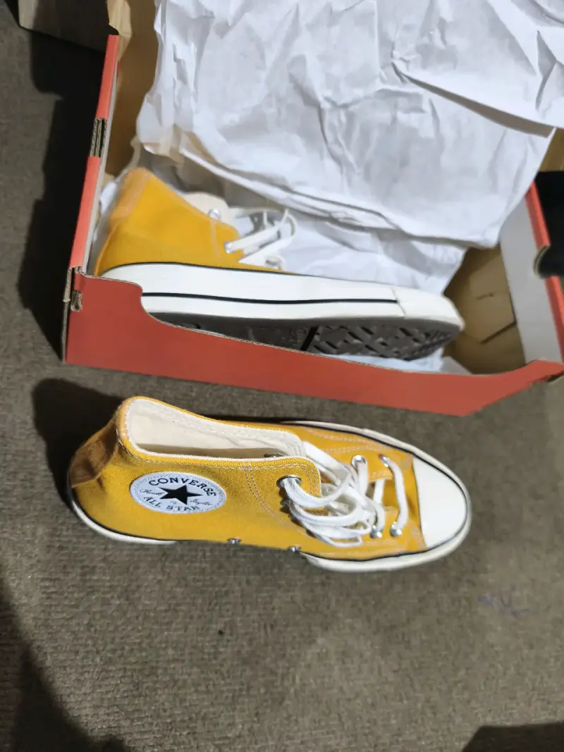 Zapatillas Converse All Star Mostaza - 2