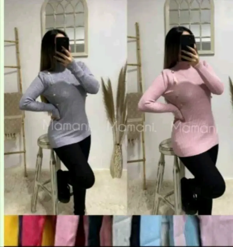Sweater de lana colorido - 2