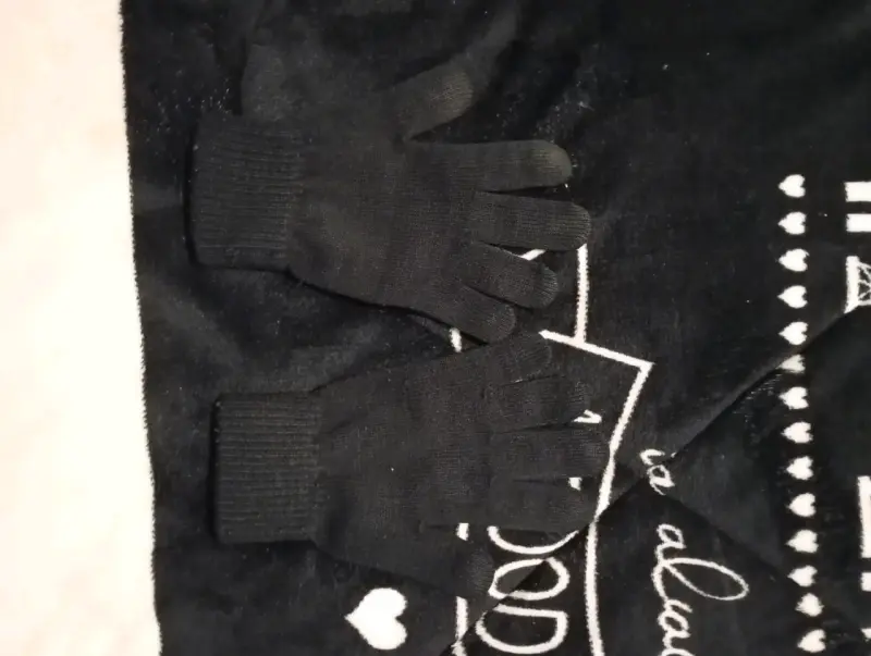 Guantes negros Nike para niños - 2
