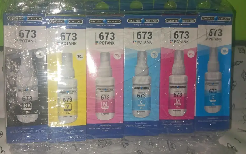 Pack de tintas Pacific Color 673