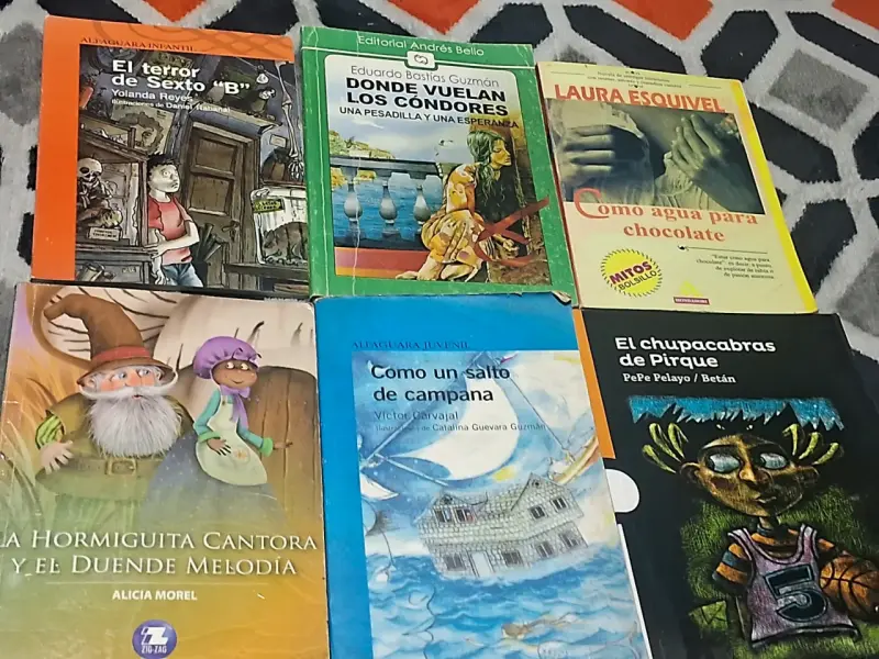 Lote de 5 libros variados - 2