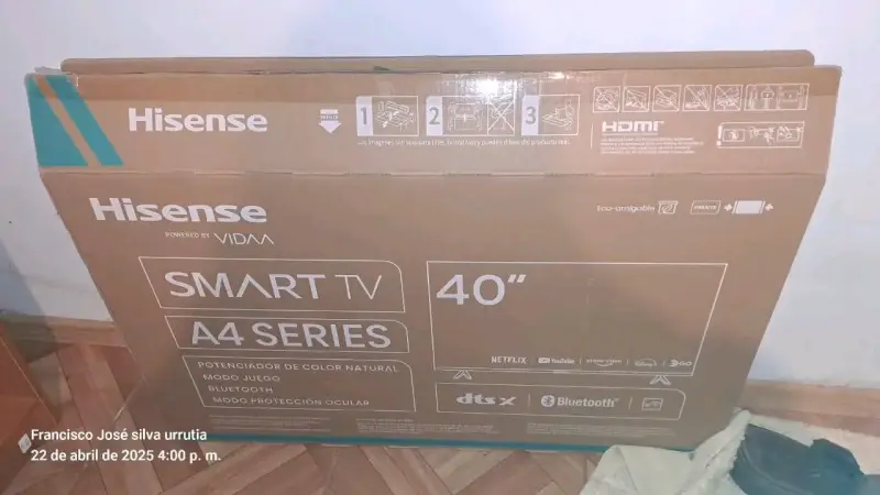 Televisor Hisense 40 pulgadas nuevo - 1