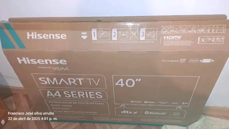 Televisor Hisense 40 pulgadas nuevo - 2
