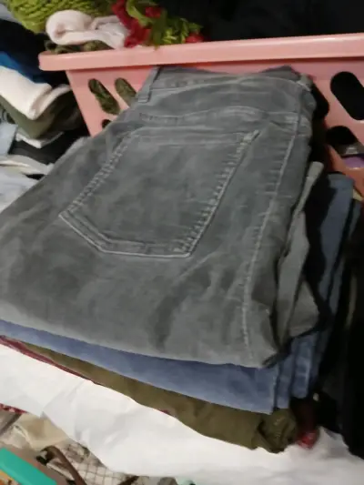 Pantalon mujer cotele  tallas 38 asta 48 - miniatura 3