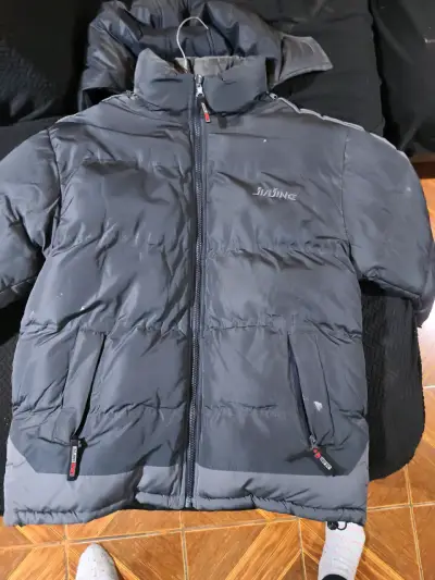 Chaqueta térmica negra JiaJing - miniatura 1