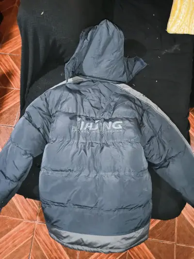 Chaqueta térmica negra JiaJing - miniatura 3