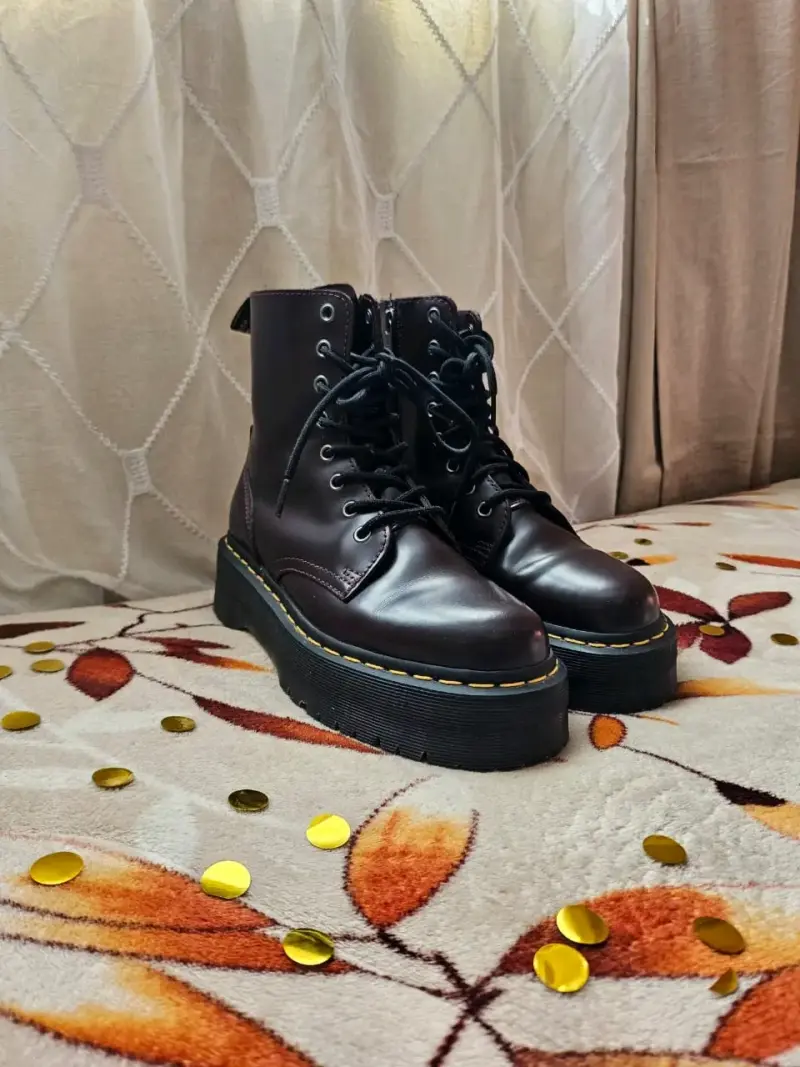 Botin mujer Dr.Martens de cuero - 1