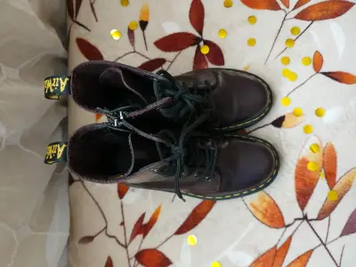 Botin mujer Dr.Martens de cuero - miniatura 2