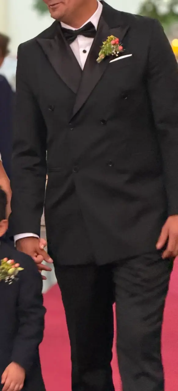 Traje Smoking Novio espectacular - 2