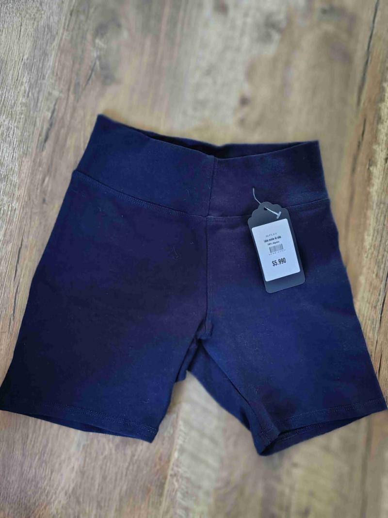 Calza azul oscuro