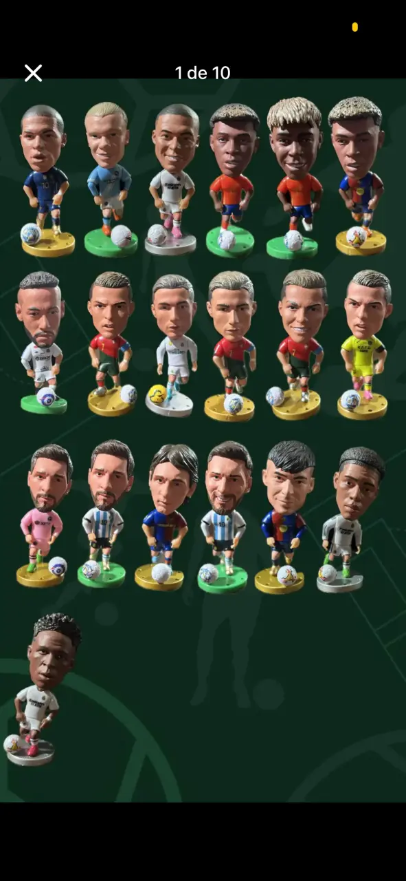 Figuras de futbolistas colección - 1