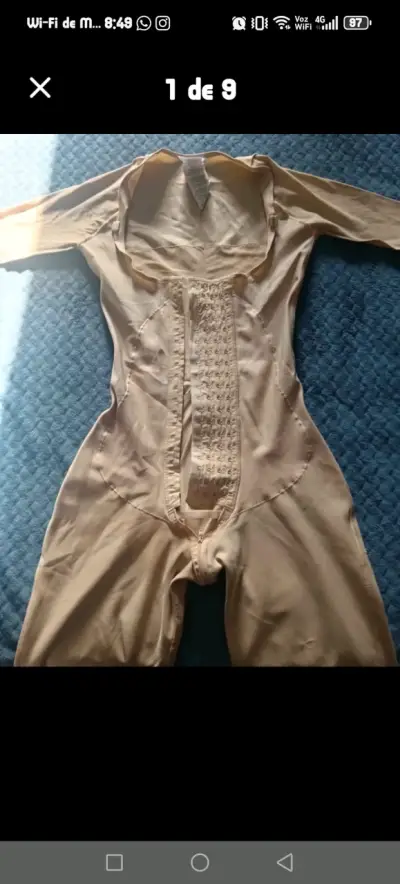Faja enteriza beige - miniatura 1