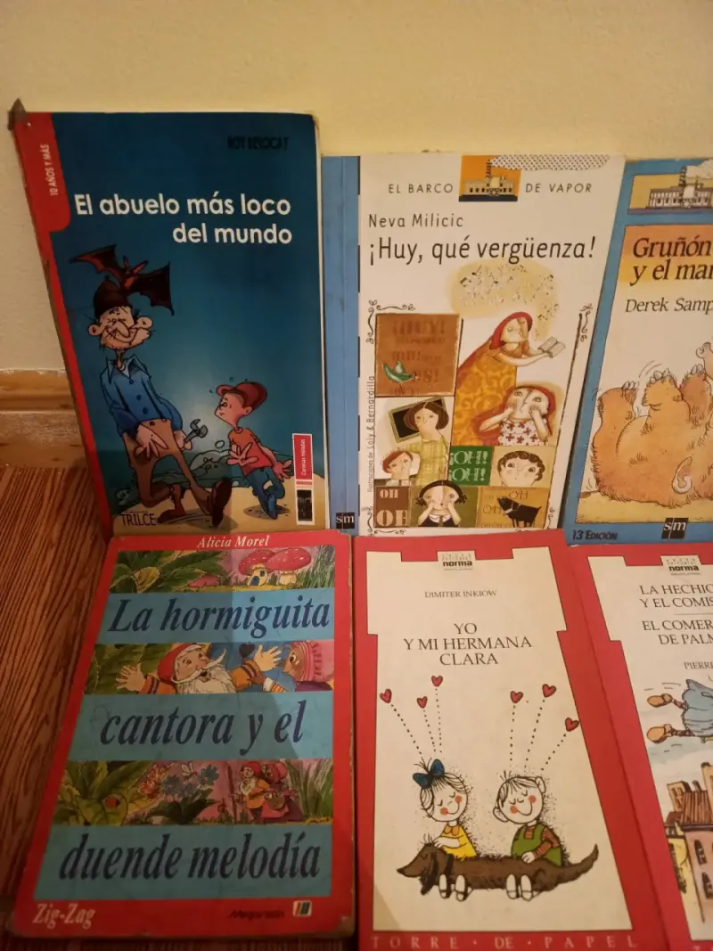 Lote de libros infantiles(+7años) - 2