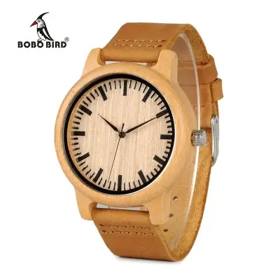 Reloj de madera bambu Bobo Bird - miniatura 1