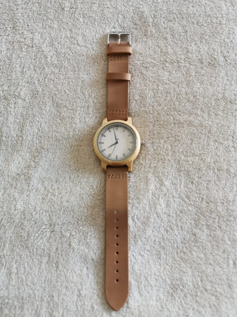 Reloj de madera bambu Bobo Bird - 3