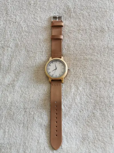 Reloj de madera bambu Bobo Bird - miniatura 3