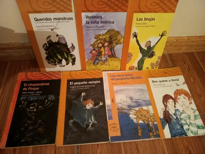 Lote de libros infantiles Alfaguara(+10años)