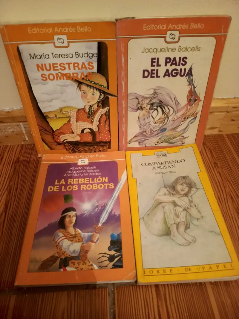 Lote de 4 libros infantiles(+11años)