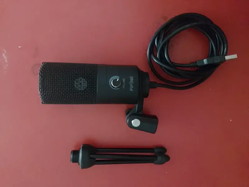 Micrófono Fifine USB Negro