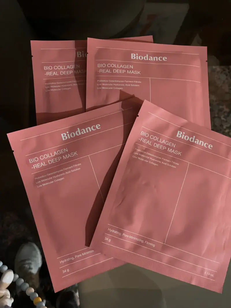 Máscara Facial BioDance x 4