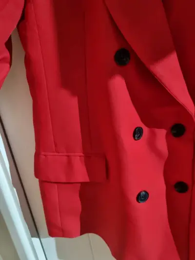 Blazer rojo doble botón - miniatura 4