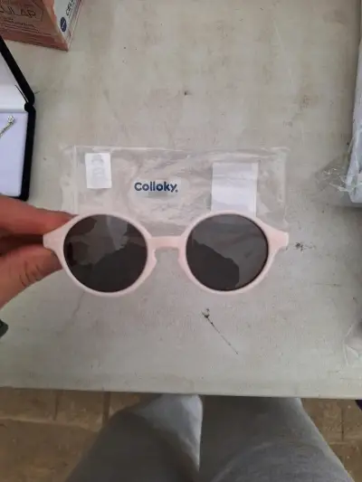 Gafas de sol Colloky rosadas - miniatura 3