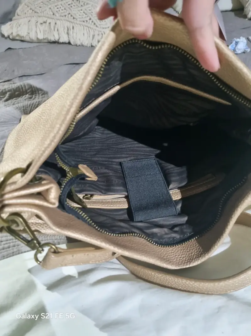 Cartera beige Zappa - 4
