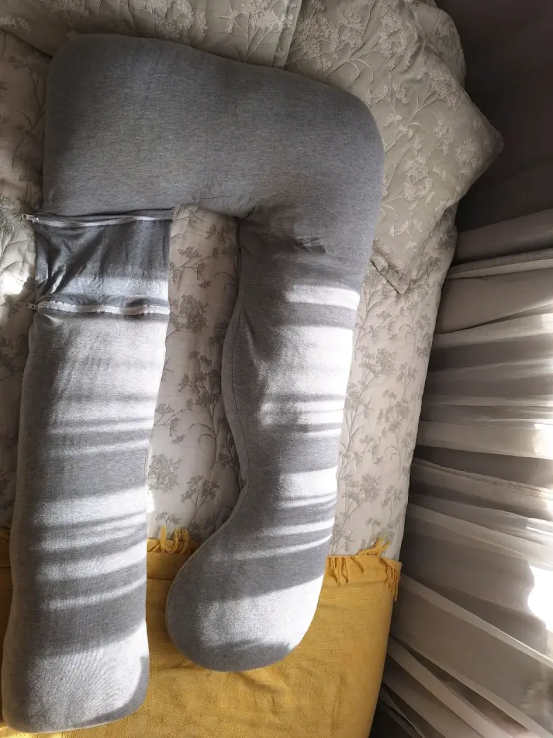 Almohada de embarazo gris - 1