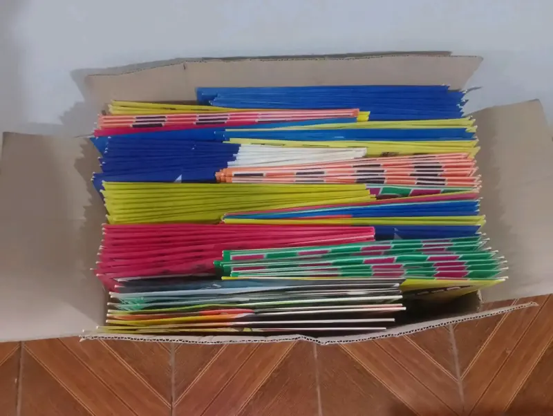 Juego de sobres de colores - 3