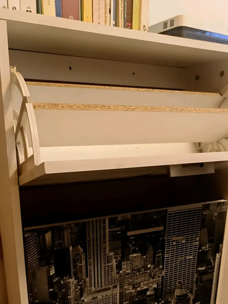 Mueble organizador zapatos con diseño urbano - 2