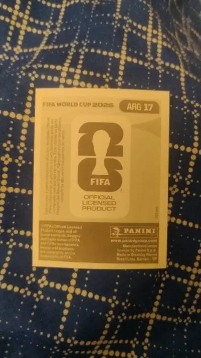 Lámina Panini Messi Argentina - miniatura 2