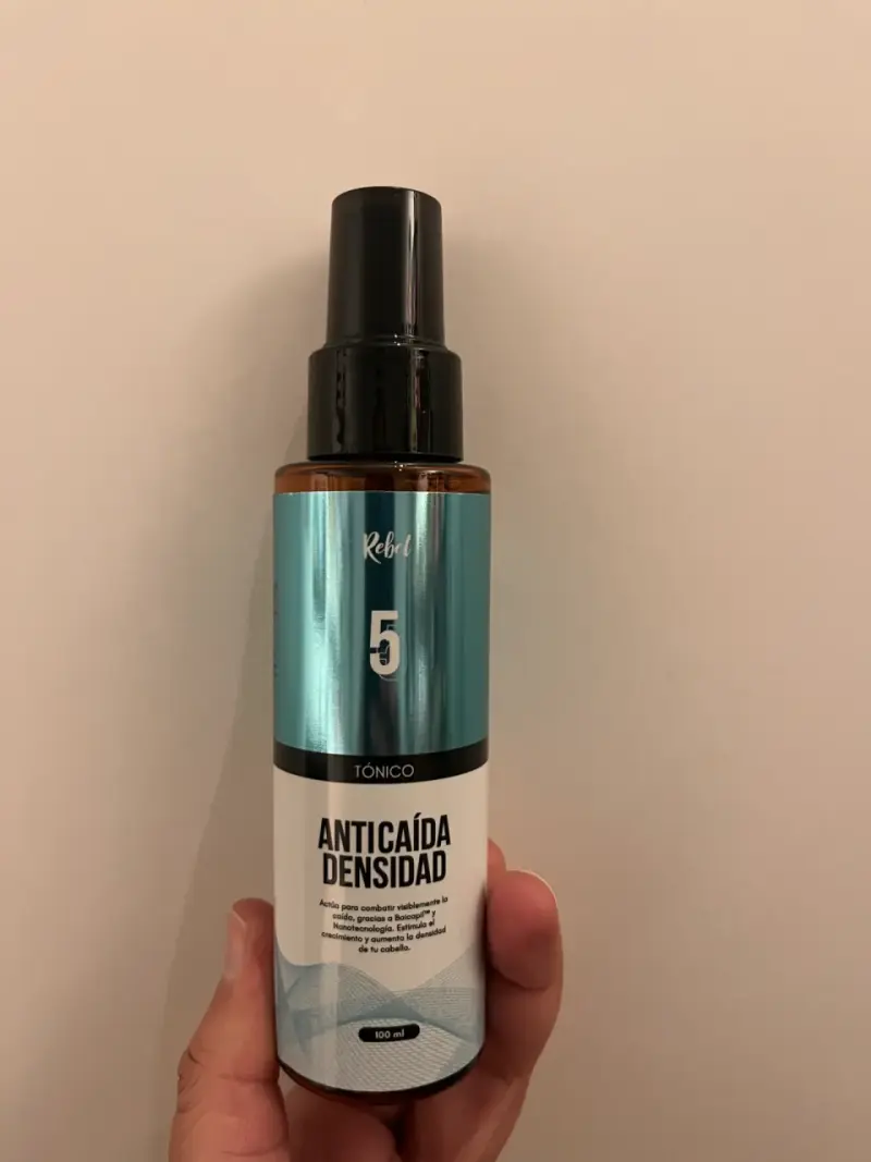 Tónico anticaída densidad 100ml Rebel