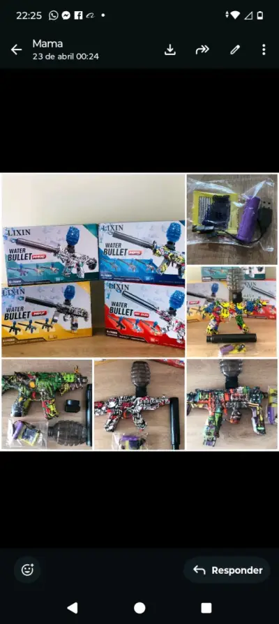 Juego de pistolas de hidrogel Lixin - miniatura 1