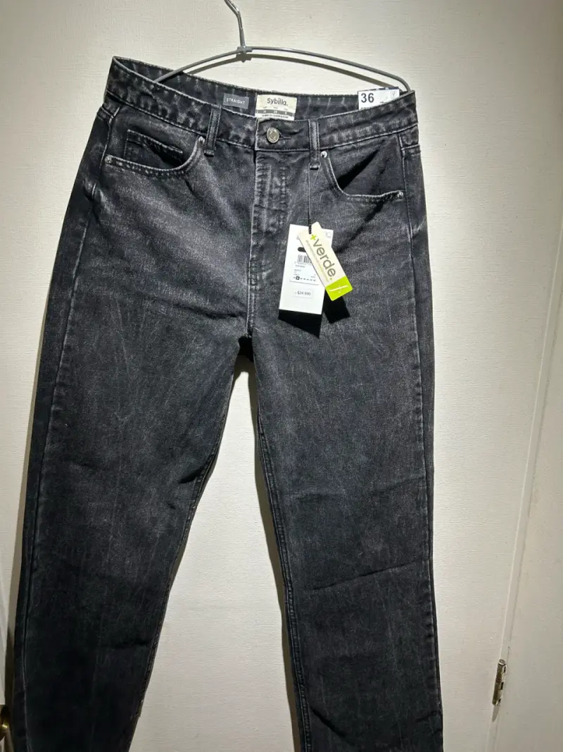 Jeans negros Sybilla - 1