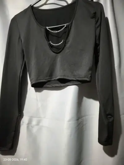 Polera rayada blanco y negro - miniatura 4