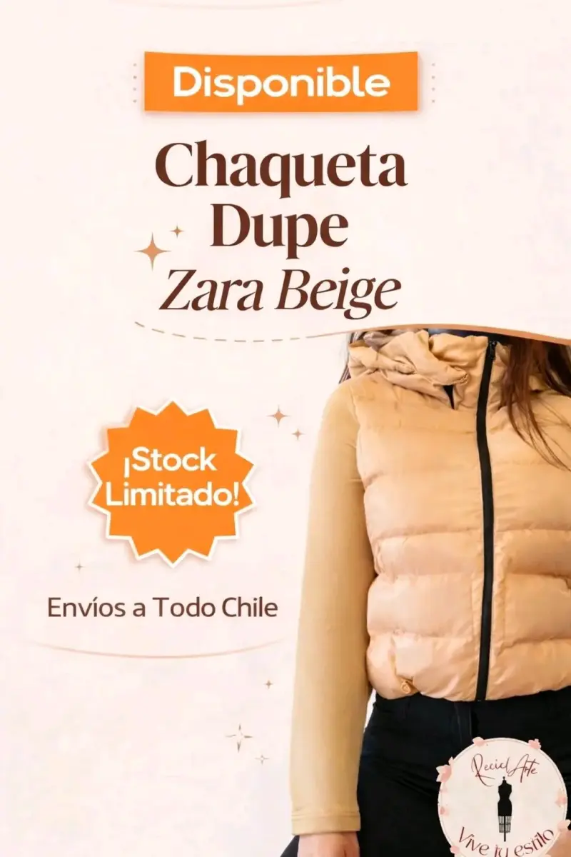 Chaqueta Beige Dupe Zara - 1