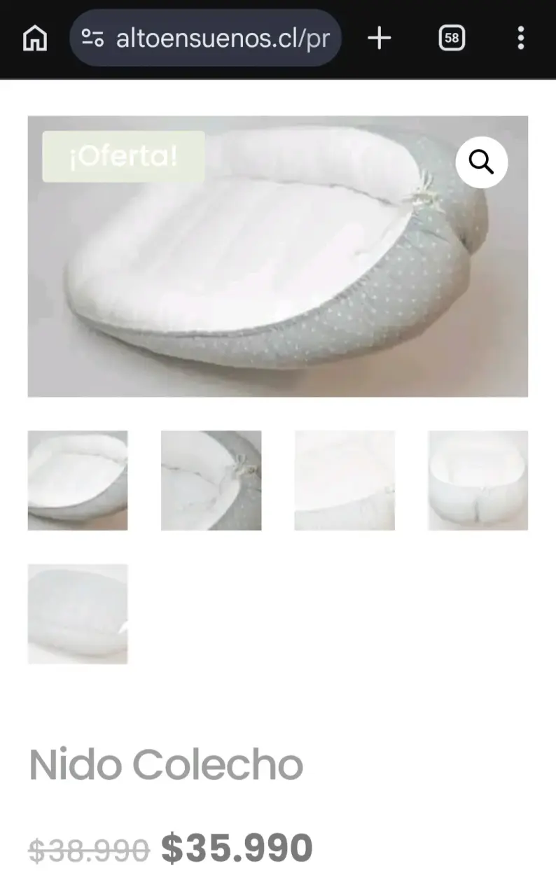 Cojín nido para bebé - 5