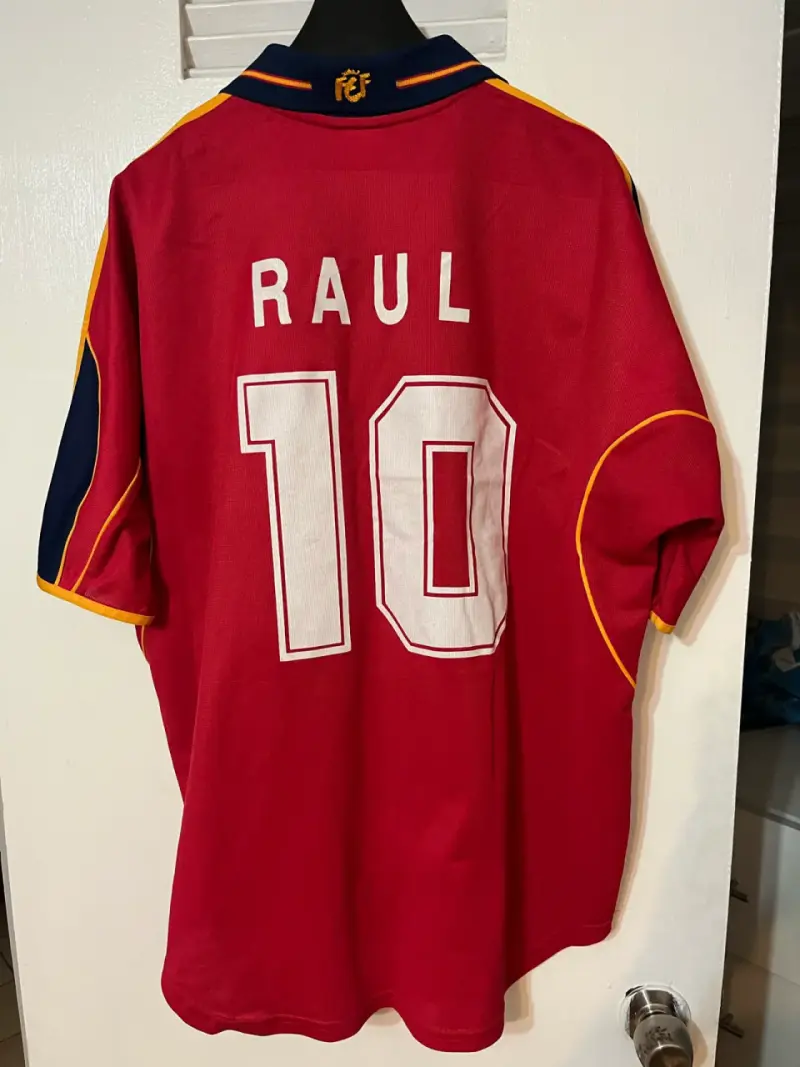 Camiseta España 2000 - Raúl #10 - 2