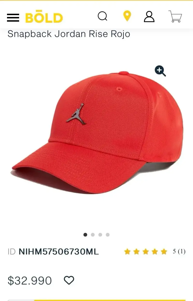 Gorro jordan rojo - 6