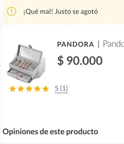 Joyero Pandora Original - miniatura 4