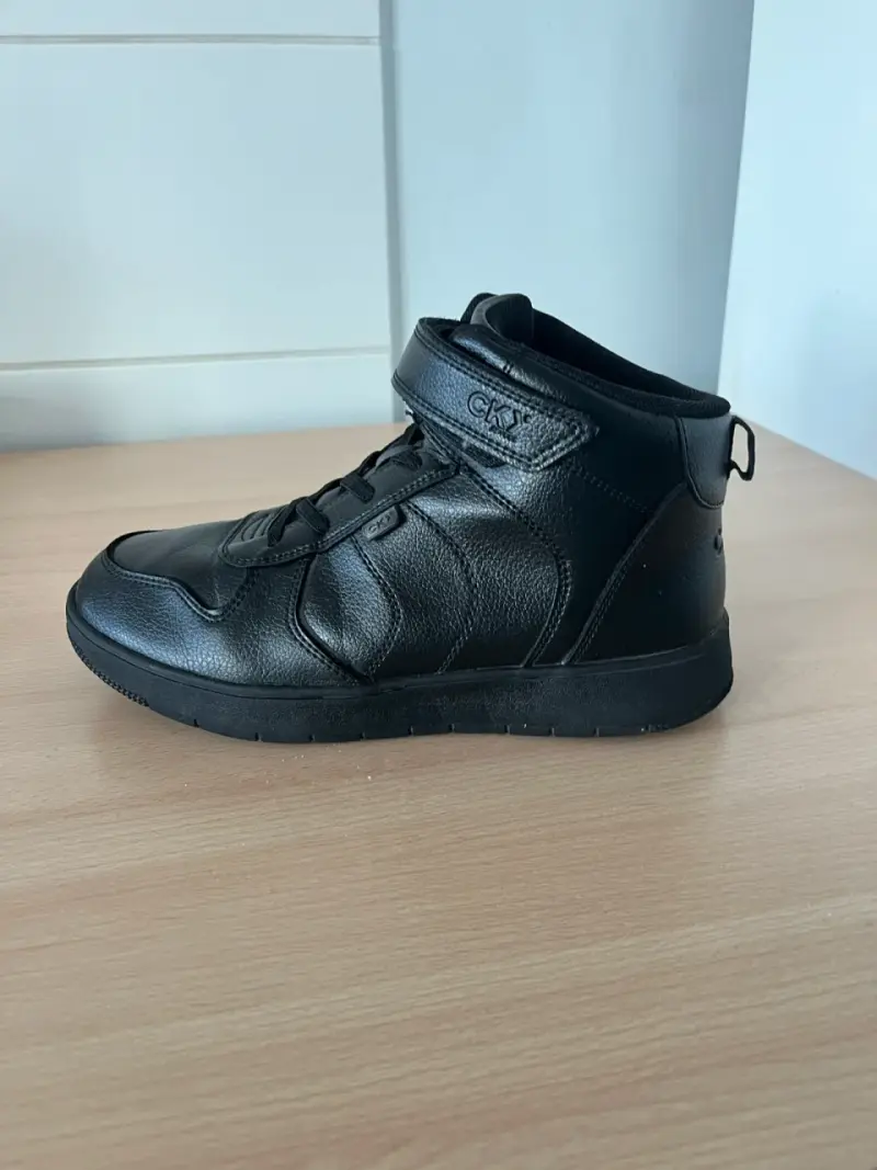 Zapatilla escolar negra colloky - 1