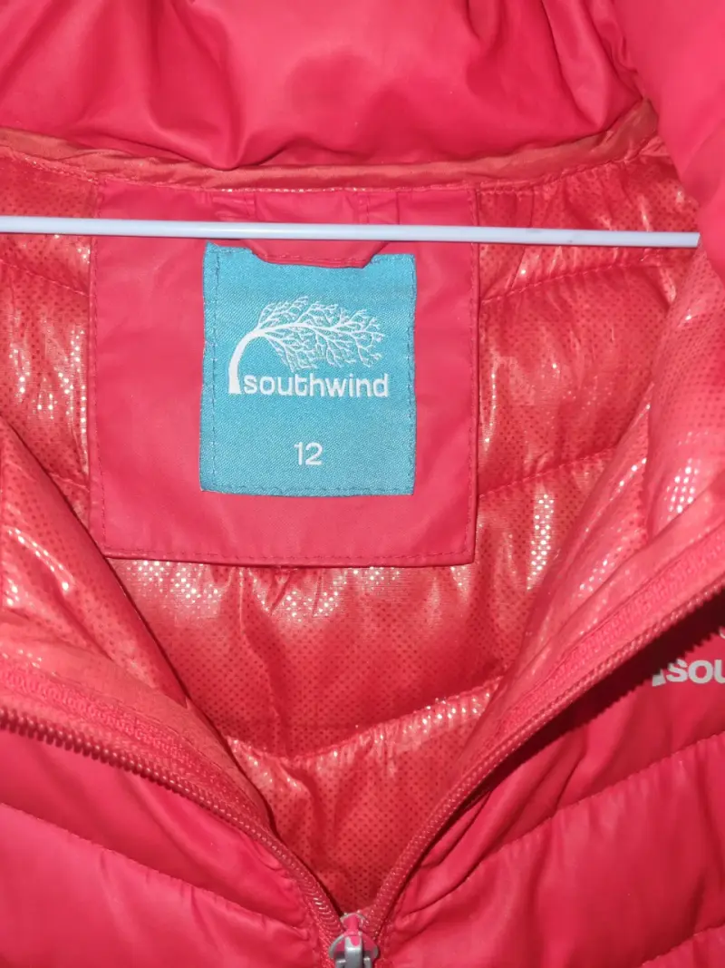 Chaqueta acolchada roja mujer - 2