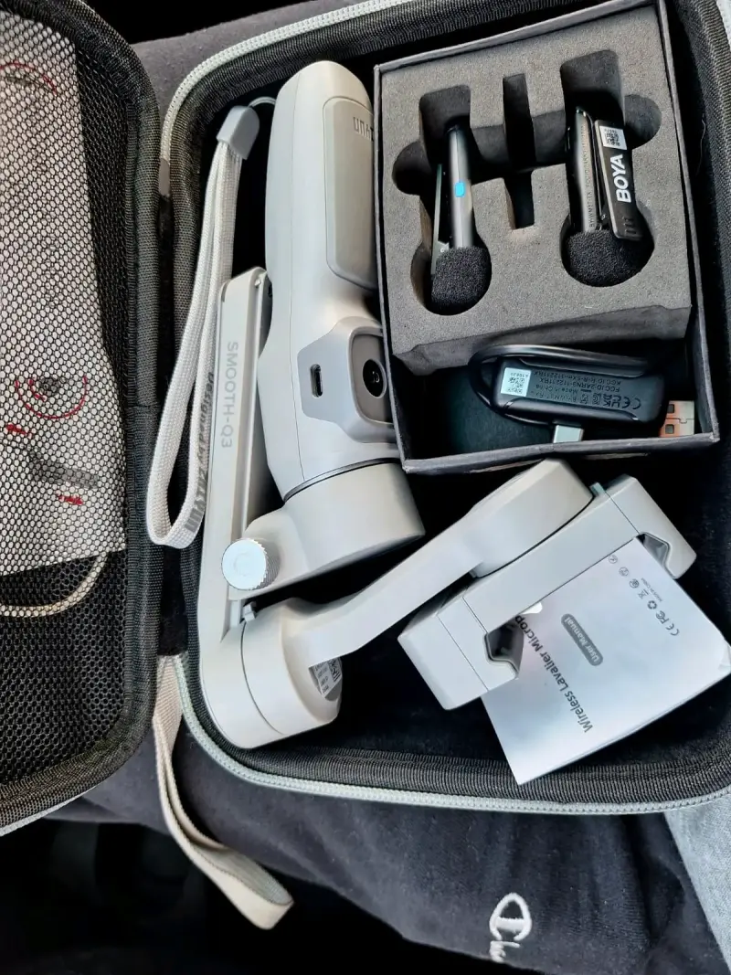 Estabilizador Zhiyun Smooth-Q3 gris - 1