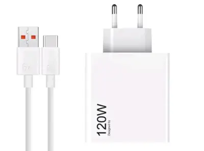 Cargador USB-C 120W blanco - miniatura 1