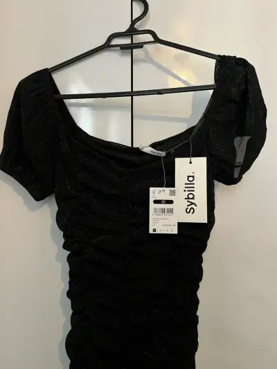 Vestido negro Sybilla nuevo - miniatura 2